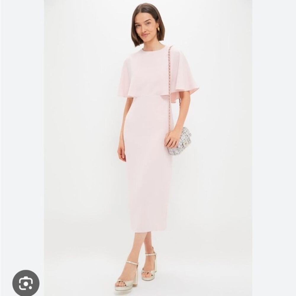 Pomander Place Dress Sz 6 Light Pink Leah Cape Midi Wedding Tuckernuck